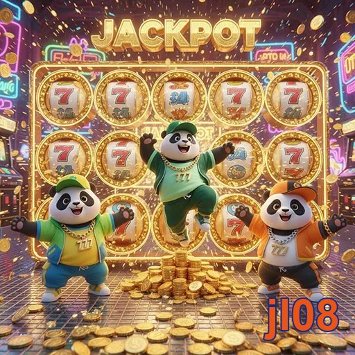 jl08 panda jackpot celebration