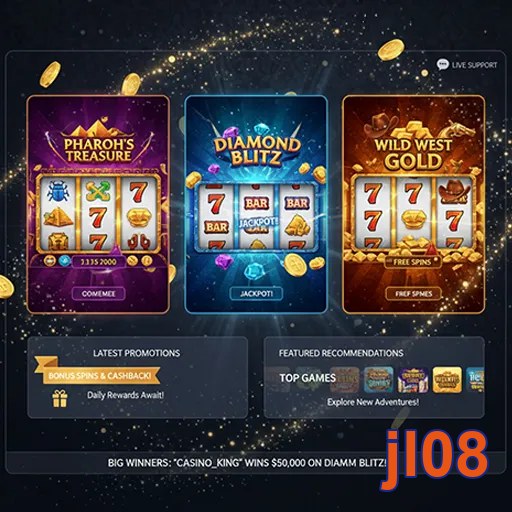 jl08 slot games promotion